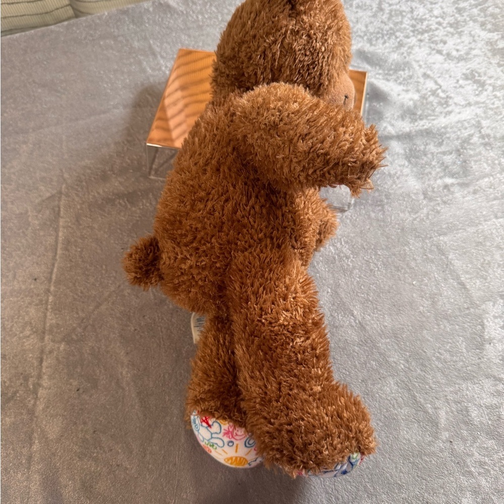 Build-A-Bear Fluffy Brown Teddy with Red Heart - Picture 5 of 7